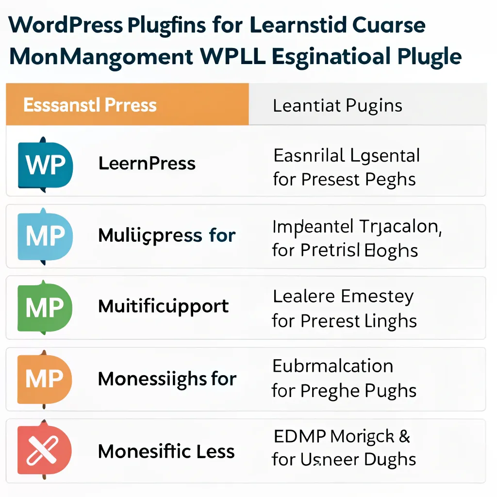 افزونههای سایت آموزشی وردپرس