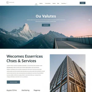 تاثیر طراحی سایت شرکتی بر اعتماد مشتریان