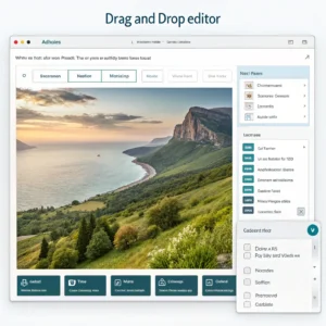 طراحی وب سایت حرفهای با سایت ساز آنلاین