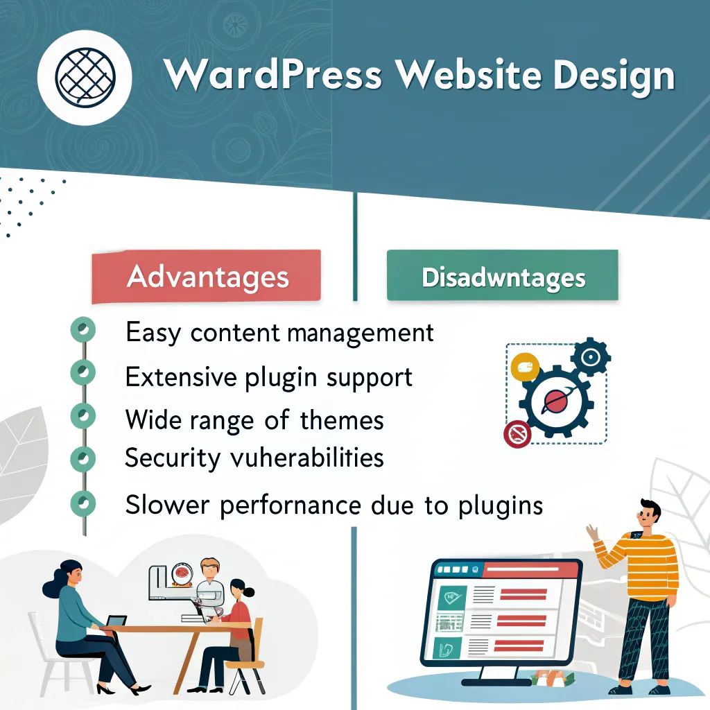 مزایا و معایب طراحی سایت وردپرسی