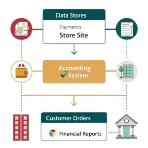 طراحی سایت فروشگاهی با سیستم حسابداری