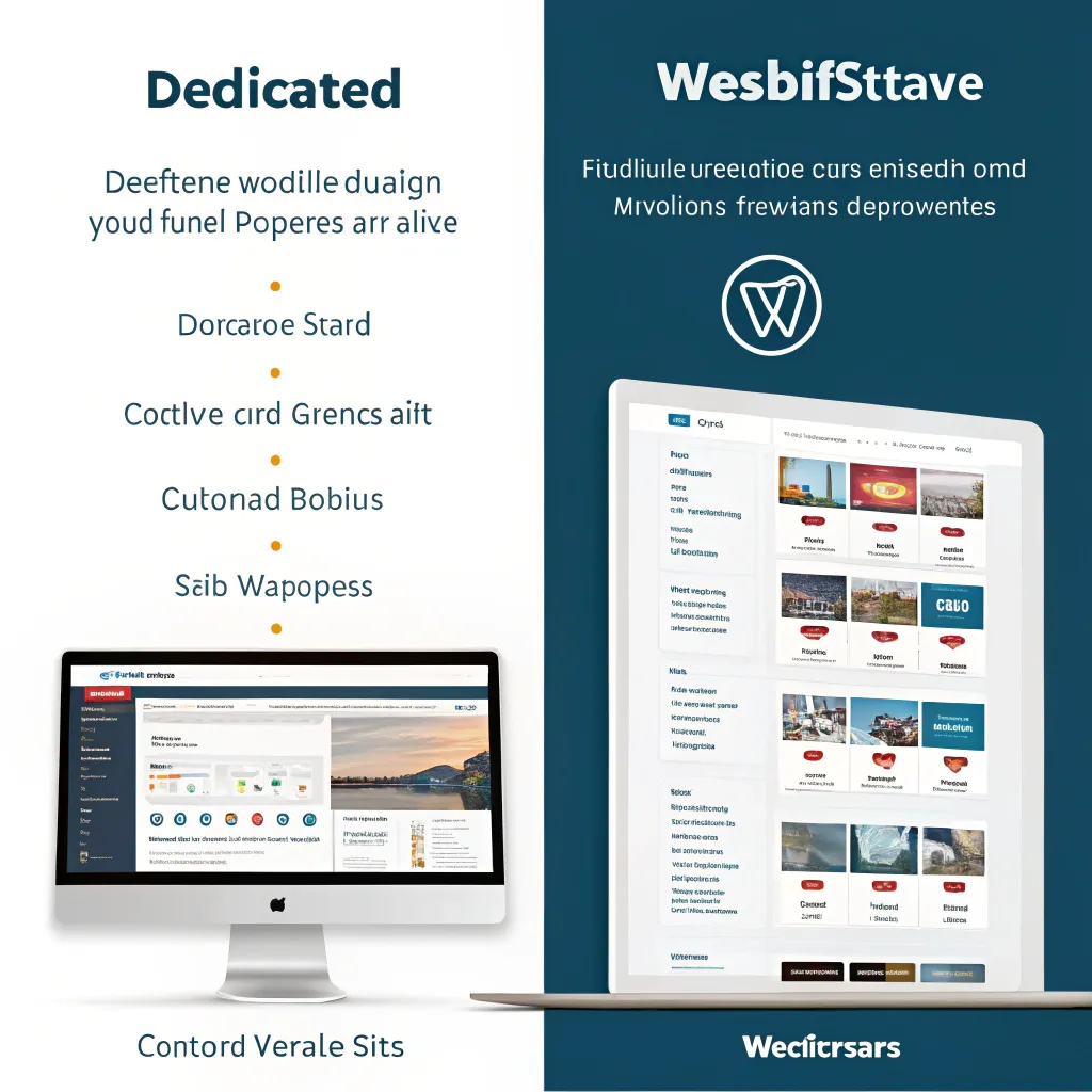 تفاوت طراحی سایت اختصاصی و وردپرس