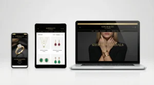 هزینه طراحی سایت طلا و جواهر