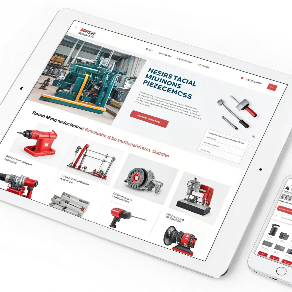 طراحی فروشگاه آنلاین محصولات صنعتی