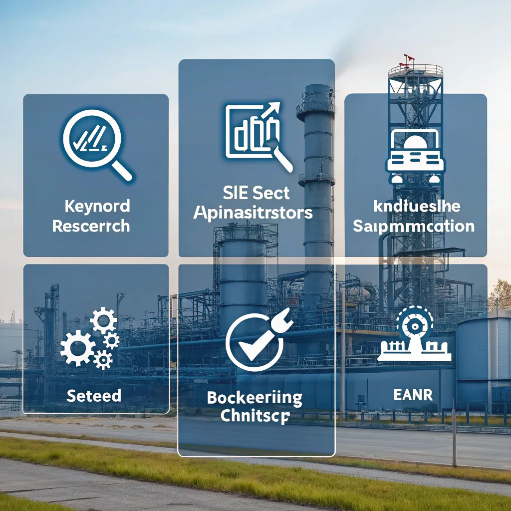 بهینه‌سازی سئو در سایت‌های صنعتی
